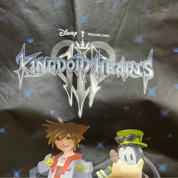 ANIME EXPO AX 2018 Kingdom Hearts Dragon Quest XI 2-Sided Tote Bag XL Jumbo - Picture 4 of 11